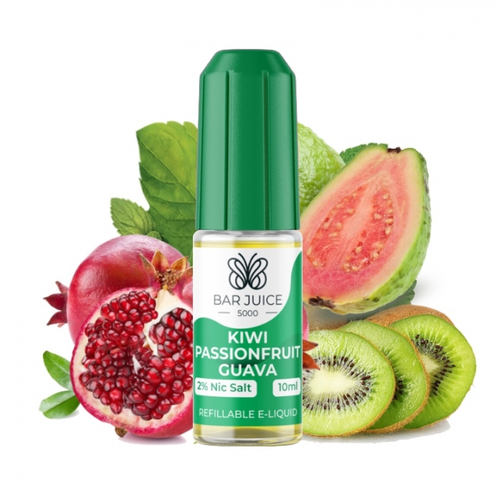 bar-juice-kiwi-passionfruit-guava Kiwi Passionfruit Guava Liquid - Bar Juice - 5000 Züge - 10ml – Bild 1