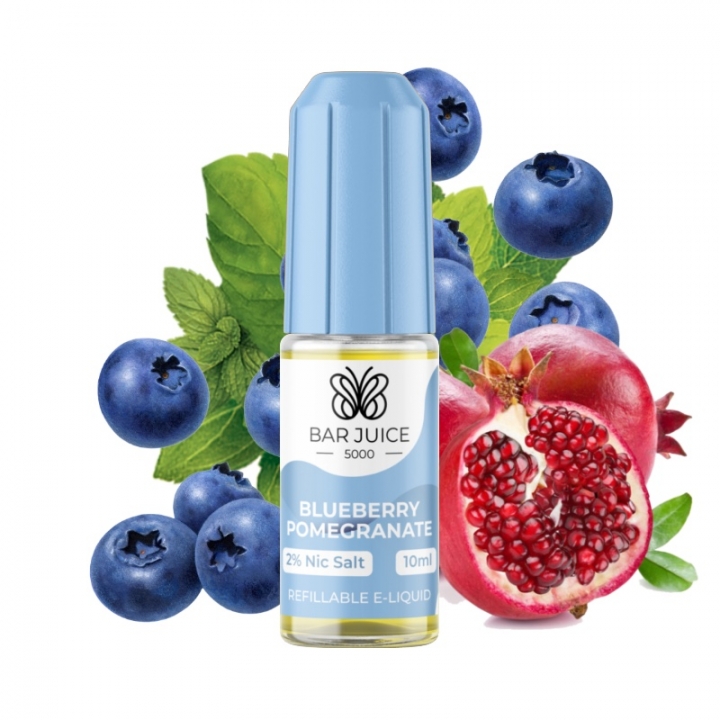 bar-juice-blueberry-pomegranate Blueberry Pomegranate Liquid - Bar Juice - 5000 Züge - 10ml – Bild 1