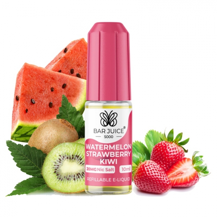 bar-juice-watermelon-strawberry-kiwi Watermelon Strawberry Kiwi - Bar Juice - 5000 Züge - 10ml – Bild 1