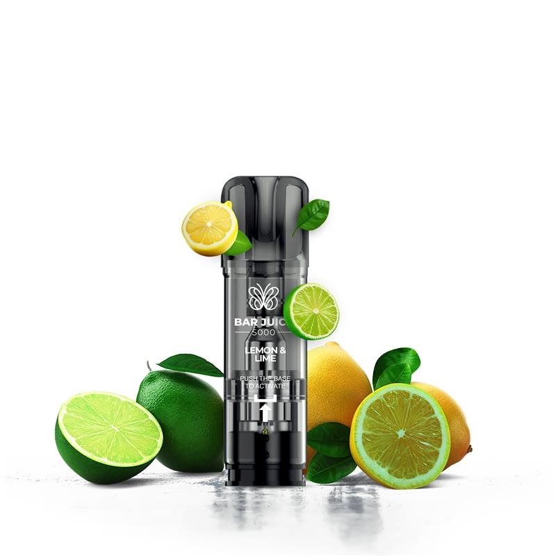 bar-juice-prefilled-pods-2stueck-lemon-and-lime-20-mg-ml Lemon and Lime mg/ml - Bar Juice - Prefilled Pods (2Stück) – Bild 1