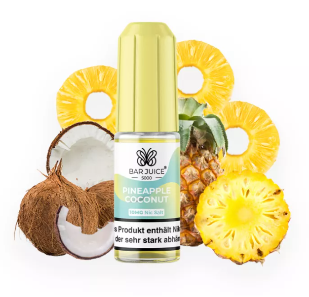 Screenshot 2025-12-13 134734 Pineapple Coconut - Bar Juice - 5000 Züge - 10ml – Bild 1