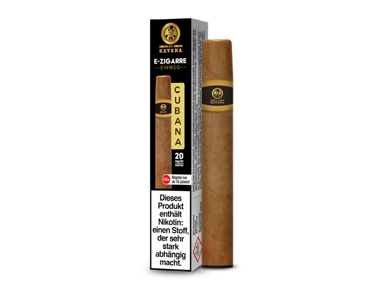 xo-havana-cubana-bourbon-vanille-e-shisha-20mg-600-zuege XO Havana - Cubana (Bourbon Vanille) - E-Shisha - 20mg - 600 Züge – Bild 1